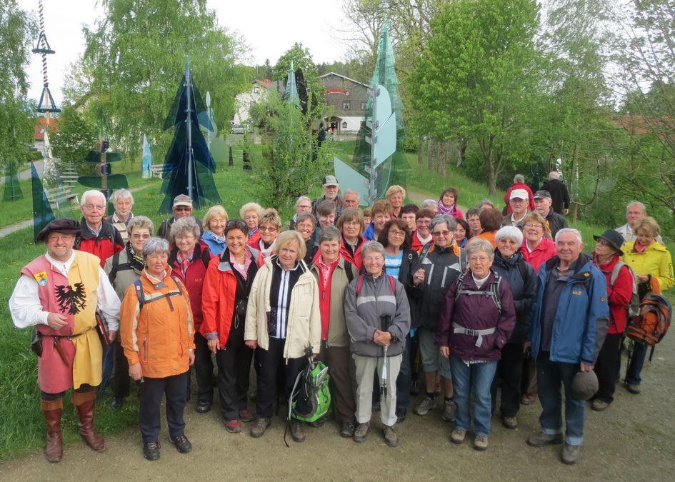 Wanderung Bischofsmais am 10.05.2014 Teilnehmer