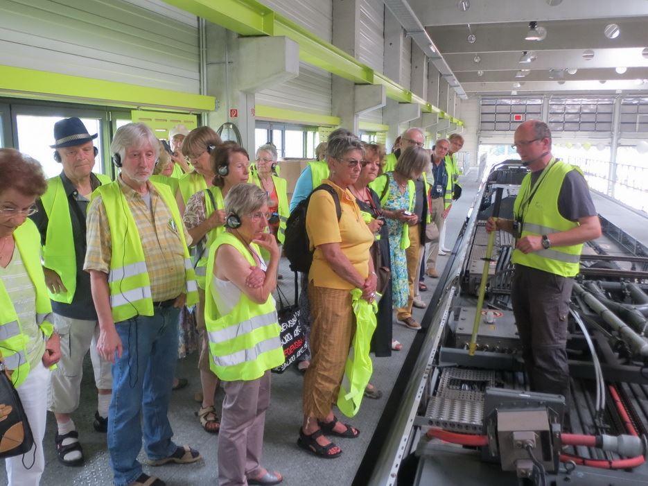 Werkstattführung bei AGILIS am 20.07.2014 Teilnehmer