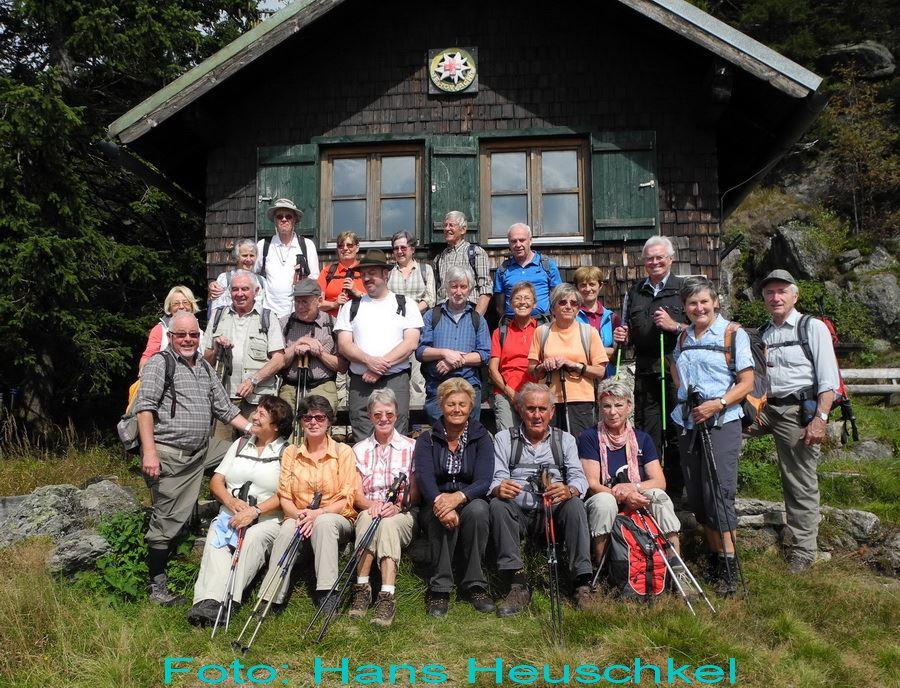 Wanderung zum Großen Osser am 6.09.2014 Teilnehmer